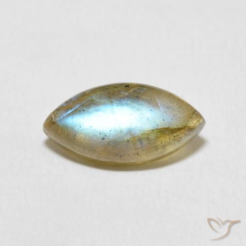 2.51ct Naturel Multicolore Labradorite, Marquise, Translucide