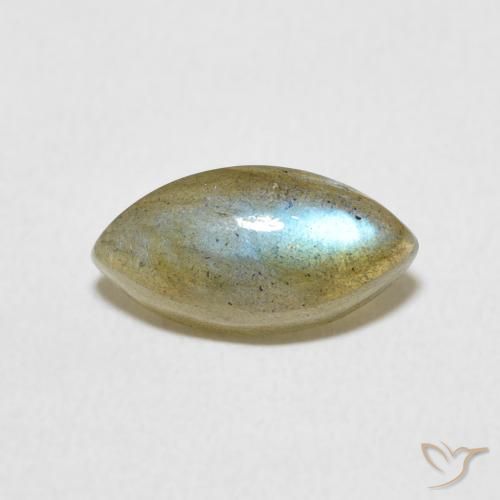 2.24ct Naturel Multicolore Labradorite, Marquise, Translucide