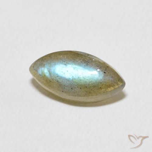 Labradorite Multicolore naturelle Marquise, 2.24 ct, Translucide