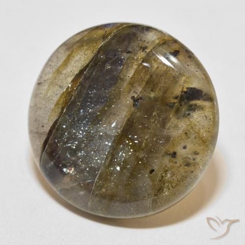 Labradorite Multicolore naturelle Tour, 29.35 ct, Translucide