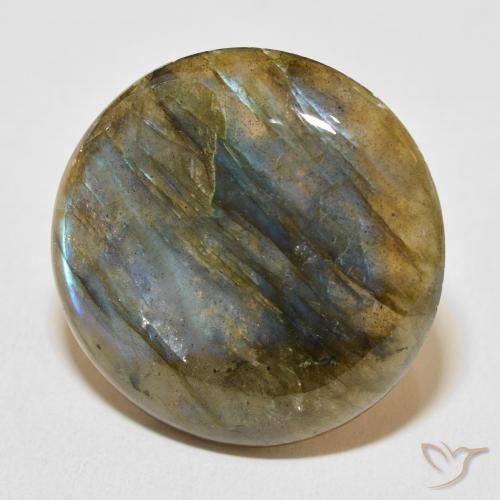 Labradorite Multicolore naturelle Tour, 27.33 ct, Translucide