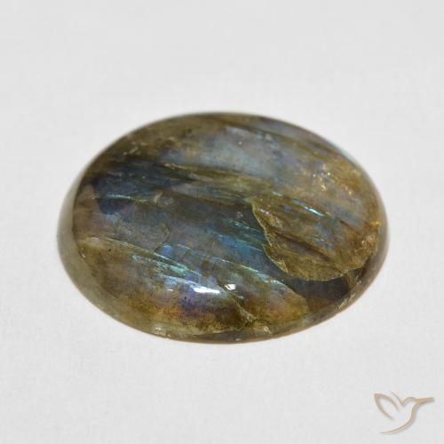 Labradorite Multicolore naturelle Tour, 27.33 ct, Translucide