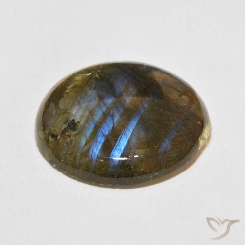 Labradorite Multicolore naturelle Tour, 27.85 ct, Translucide