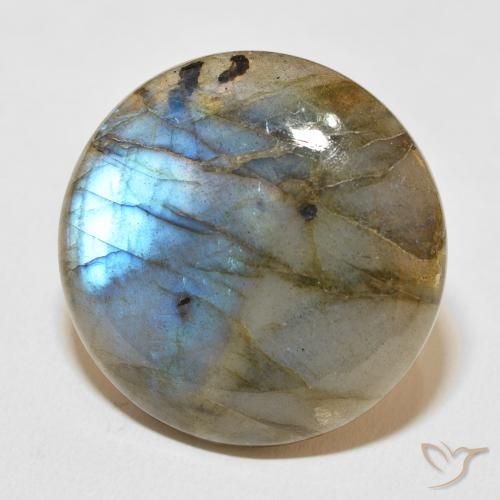 Labradorite Multicolore naturelle Tour, 35.82 ct, Translucide