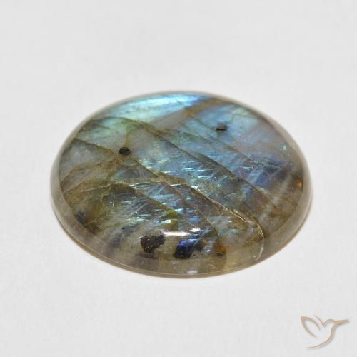 Labradorite Multicolore naturelle Tour, 35.82 ct, Translucide