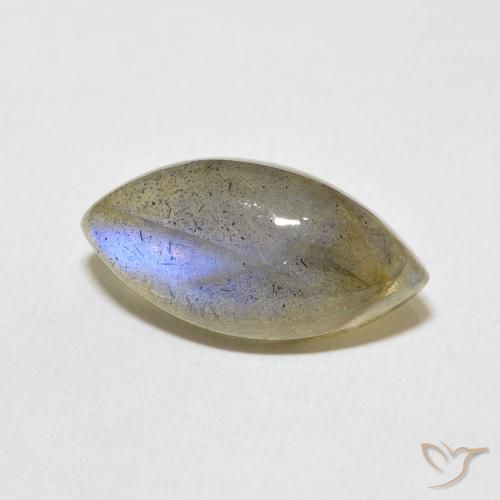 Labradorite Multicolore naturelle Marquise, 9.99 ct, Translucide