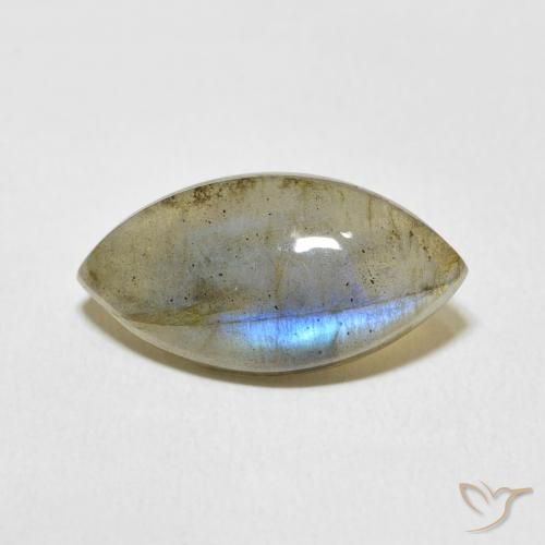 7.70ct Naturel Multicolore Labradorite, Marquise, Translucide