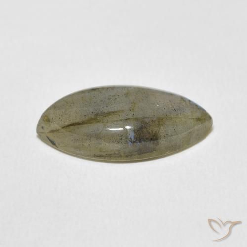 Labradorite Multicolore naturelle Marquise, 7.70 ct, Translucide