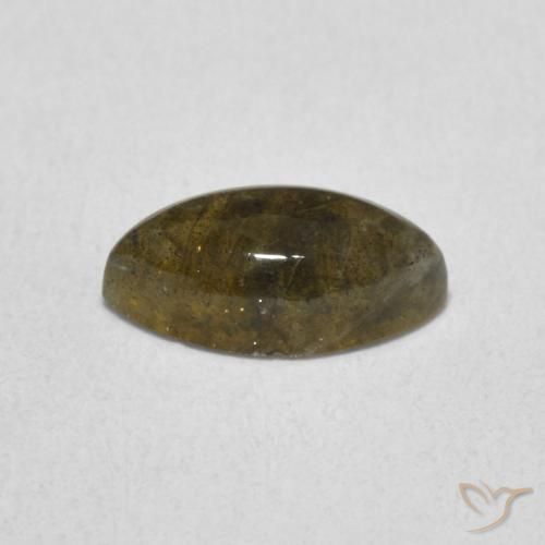 Labradorite Multicolore naturelle Marquise, 1.43 ct, Translucide