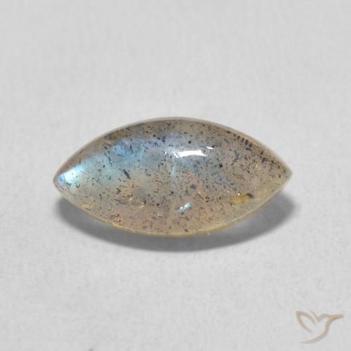 2.46ct Naturel Multicolore Labradorite, Marquise, Translucide