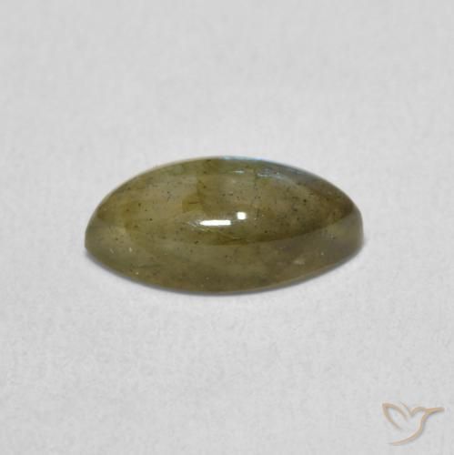 Labradorite Multicolore naturelle Marquise, 1.42 ct, Translucide