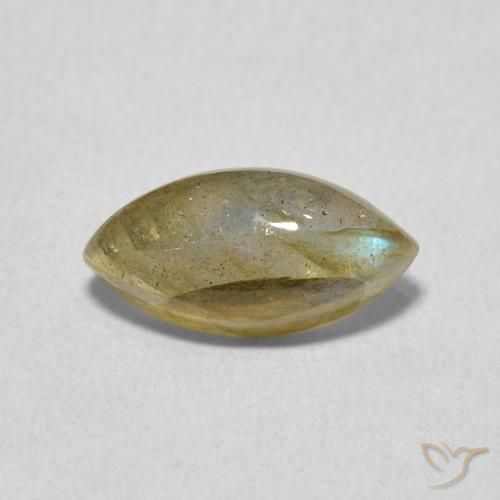 2.32ct Naturel Multicolore Labradorite, Marquise, Translucide