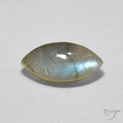 2.47ct Naturel Multicolore Labradorite, Marquise, Translucide