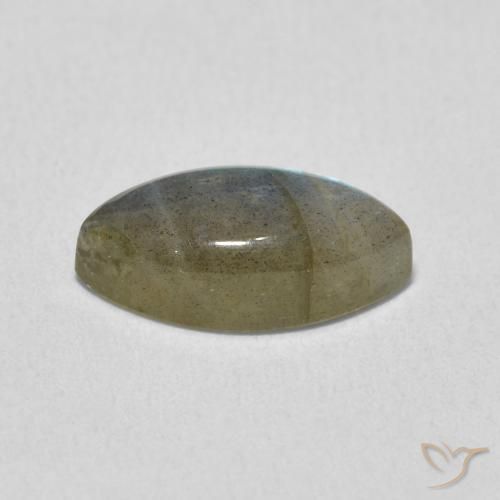 Labradorite Multicolore naturelle Marquise, 2.47 ct, Translucide
