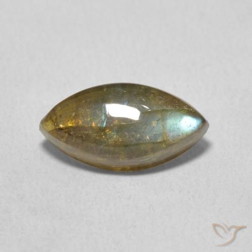 2.34ct Naturel Multicolore Labradorite, Marquise, Translucide