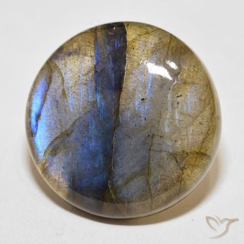 Labradorite Multicolore naturelle Tour, 33.60 ct, Translucide