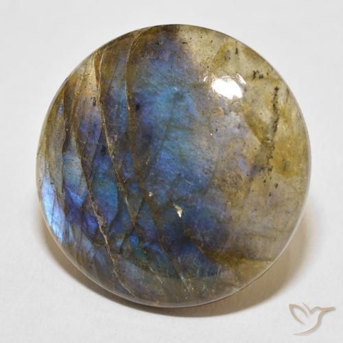 Labradorite Multicolore naturelle Tour, 28.95 ct, Translucide