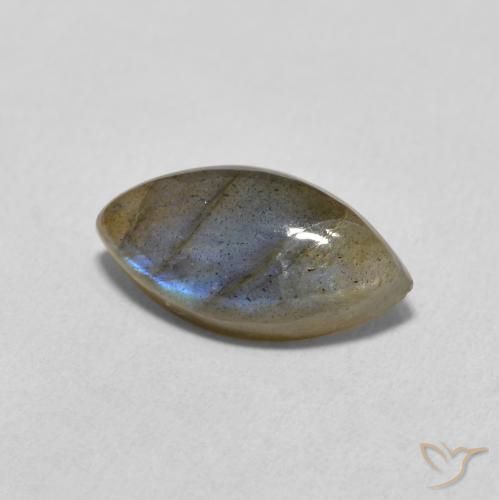 Labradorite Multicolore naturelle Marquise, 3.83 ct, Translucide