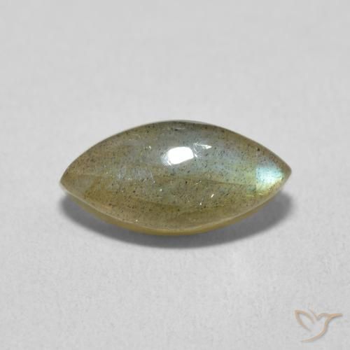 2.23ct Naturel Multicolore Labradorite, Marquise, Translucide