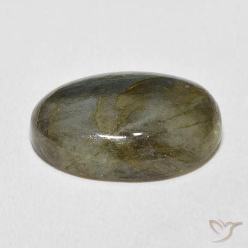 Labradorite Multicolore naturelle ovale, 11.54 ct, Translucide