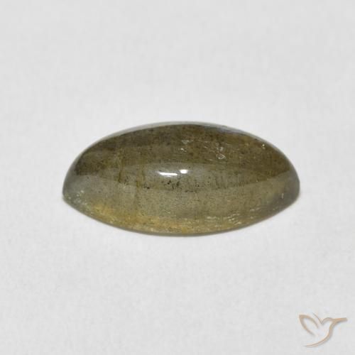 Labradorite Multicolore naturelle Marquise, 5.11 ct, Translucide