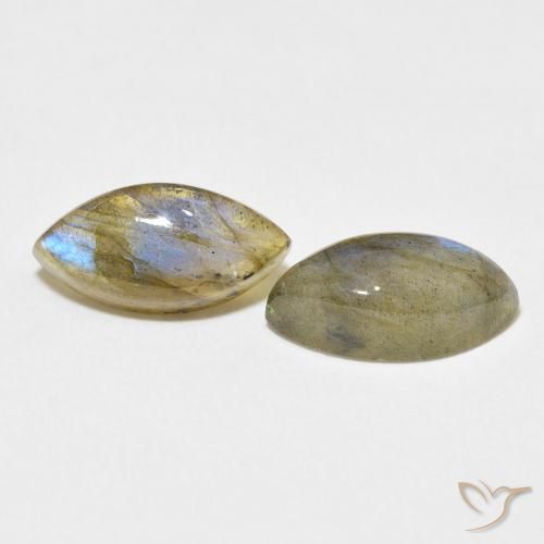 Shop natural 4.70ct Multicolore Labradorite gems, Marquise, from Madagascar at GemSelect. In stock, global shipping!