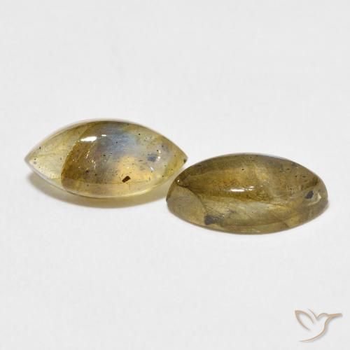 Shop natural 4.38ct Multicolore Labradorite gems, Marquise, from Madagascar at GemSelect. In stock, global shipping!