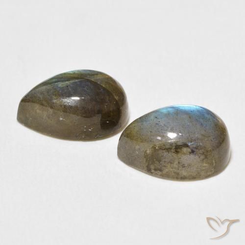 Shop natural 8.38ct Multicolore Labradorite gems, En forme de poire, from Madagascar at GemSelect. In stock, global shipping!