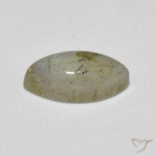 Labradorite Multicolore naturelle Marquise, 2.52 ct, Translucide