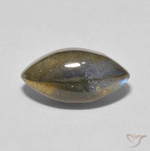 4.98ct Naturel Multicolore Labradorite, Marquise, Translucide