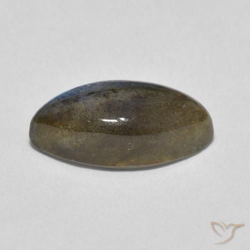 Labradorite Multicolore naturelle Marquise, 4.98 ct, Translucide