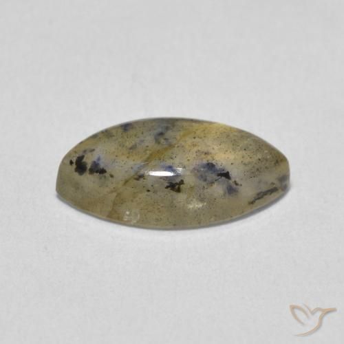 Labradorite Multicolore naturelle Marquise, 2.31 ct, Translucide