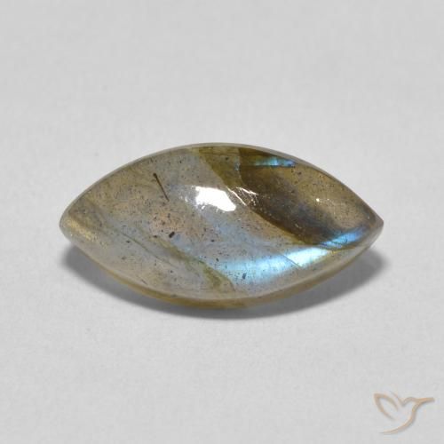 4.93ct Naturel Multicolore Labradorite, Marquise, Translucide