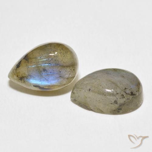 Shop natural 7.76ct Multicolore Labradorite gems, En forme de poire, from Madagascar at GemSelect. In stock, global shipping!