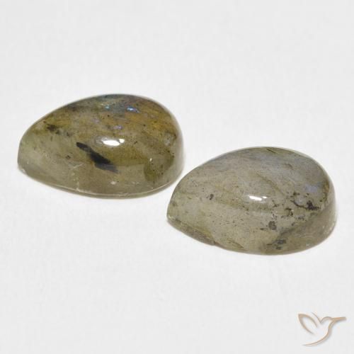 Shop natural 7.76ct Multicolore Labradorite gems, En forme de poire, from Madagascar at GemSelect. In stock, global shipping!