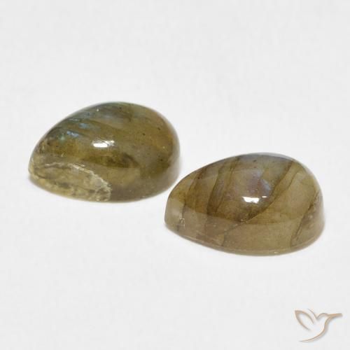 Shop natural 3.39ct Multicolore Labradorite gems, En forme de poire, from Madagascar at GemSelect. In stock, global shipping!