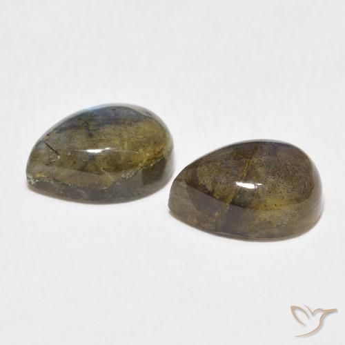 Shop natural 5.08ct Multicolore Labradorite gems, En forme de poire, from Madagascar at GemSelect. In stock, global shipping!