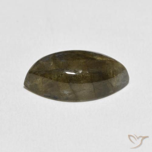 Labradorite Multicolore naturelle Marquise, 5.28 ct, Translucide