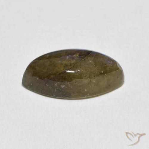 Labradorite Multicolore naturelle Marquise, 5.25 ct, Translucide