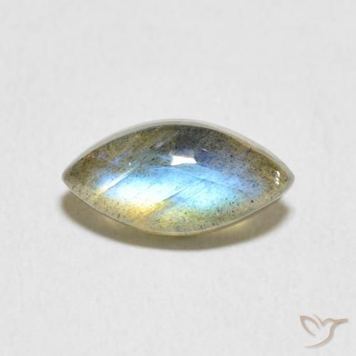 2.45ct Naturel Multicolore Labradorite, Marquise, Translucide