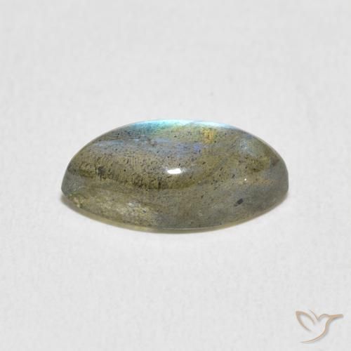 Labradorite Multicolore naturelle Marquise, 2.45 ct, Translucide