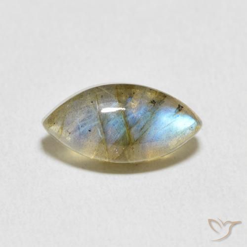 2.62ct Naturel Multicolore Labradorite, Marquise, Translucide