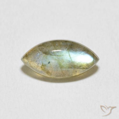 2.54ct Naturel Multicolore Labradorite, Marquise, Translucide
