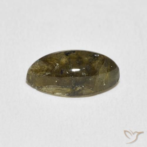 Labradorite Multicolore naturelle Marquise, 2.38 ct, Translucide