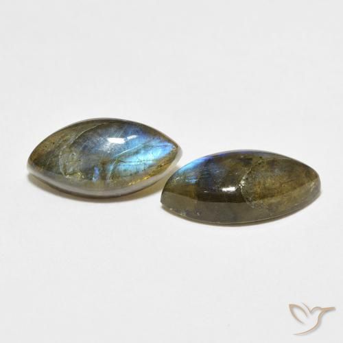 Shop natural 6.59ct Multicolore Labradorite gems, Marquise, from Madagascar at GemSelect. In stock, global shipping!