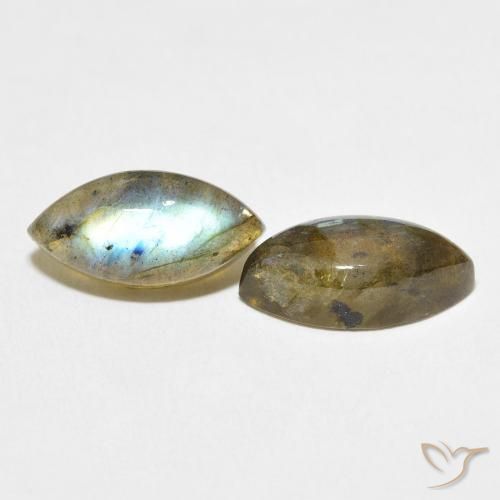Shop natural 7.57ct Multicolore Labradorite gems, Marquise, from Madagascar at GemSelect. In stock, global shipping!