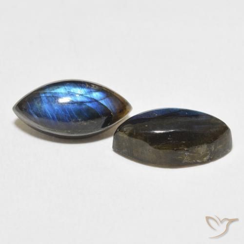 Shop natural 7.05ct Multicolore Labradorite gems, Marquise, from Madagascar at GemSelect. In stock, global shipping!