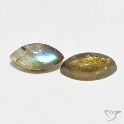 Shop natural 4.84ct Multicolore Labradorite gems, Marquise, from Madagascar at GemSelect. In stock, global shipping!