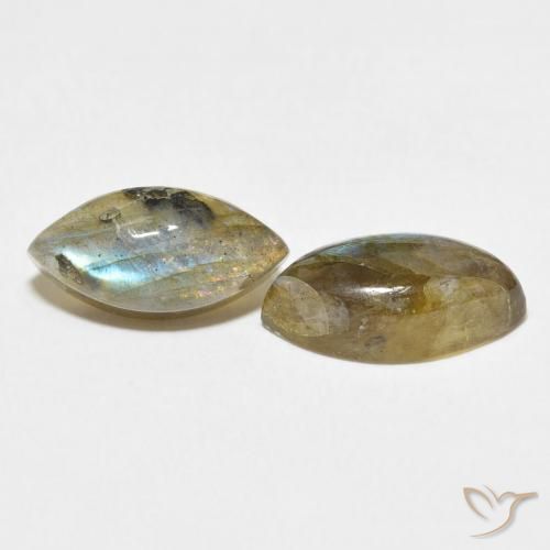 Shop natural 7.70ct Multicolore Labradorite gems, Marquise, from Madagascar at GemSelect. In stock, global shipping!