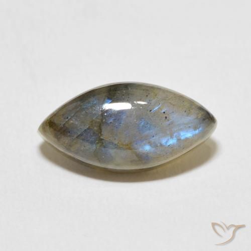 5.48ct Naturel Multicolore Labradorite, Marquise, Translucide